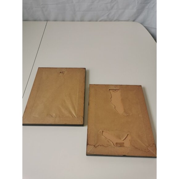 Set 2 French Art Prints by Vernon & Fournier Framed Victorian 1950s - Picture 6 of 10